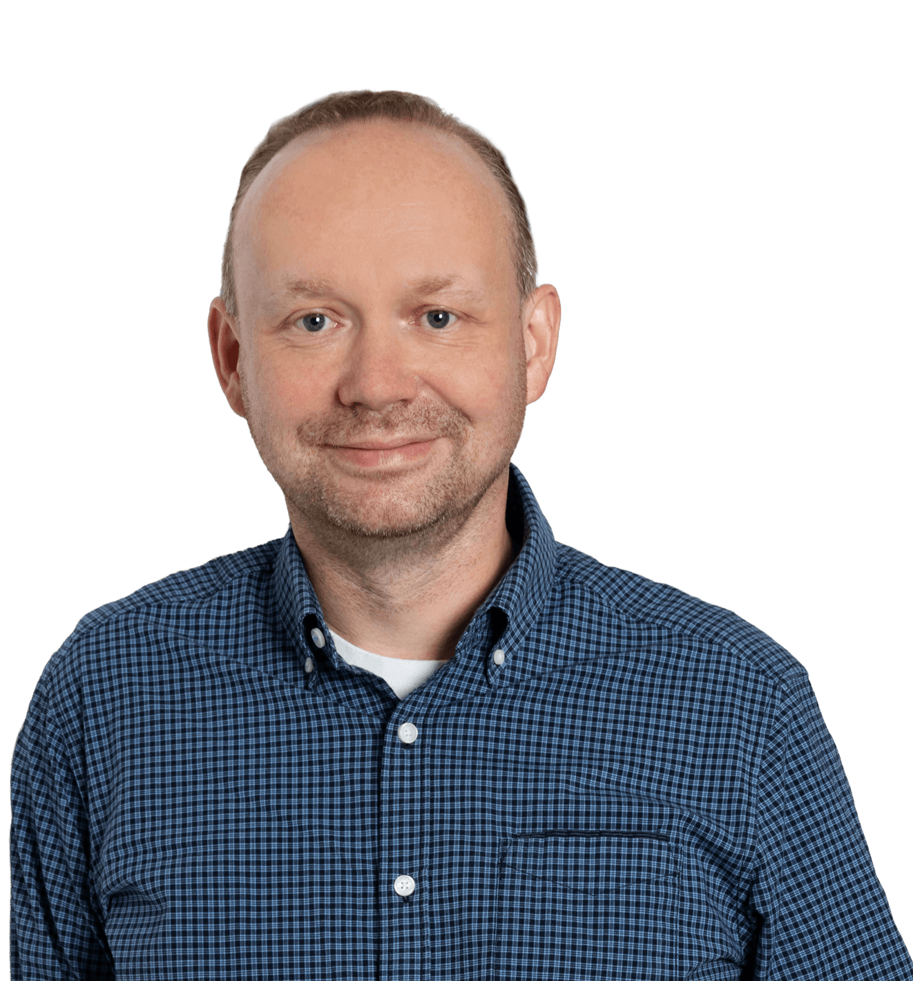 Porträt von Andree Linker, Gründer von text-klar